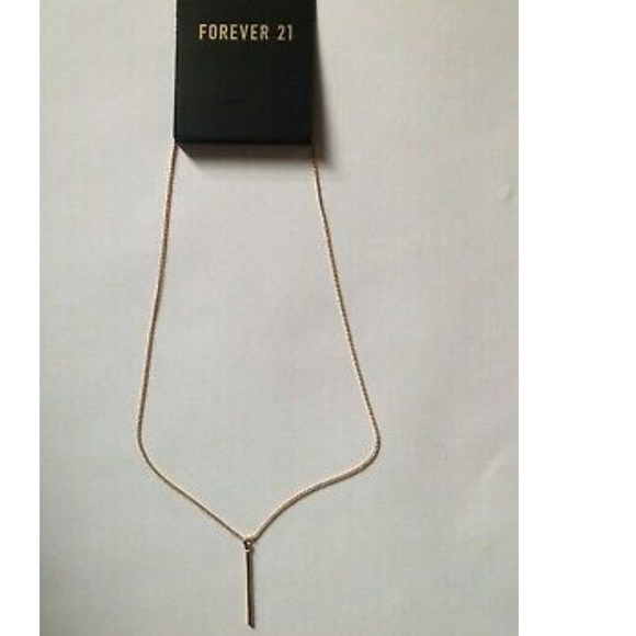 Forever 21 Gold-Tone 15" Necklace with Pendant - Picture 6 of 11